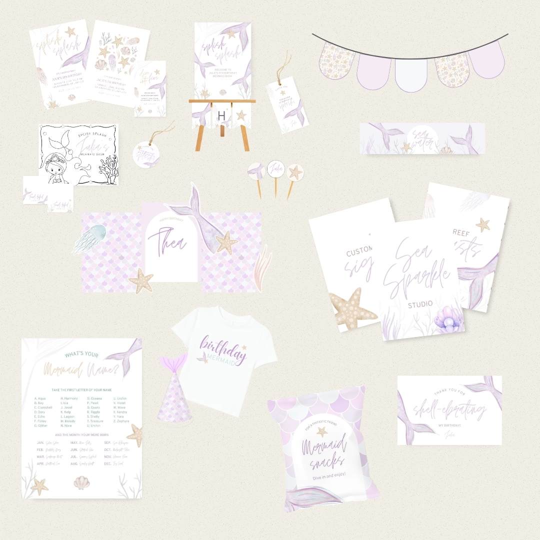 Mermaid Bash All-in-One Party Bundle