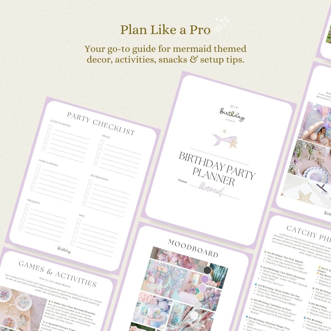 Mermaid Bash All-in-One Party Bundle