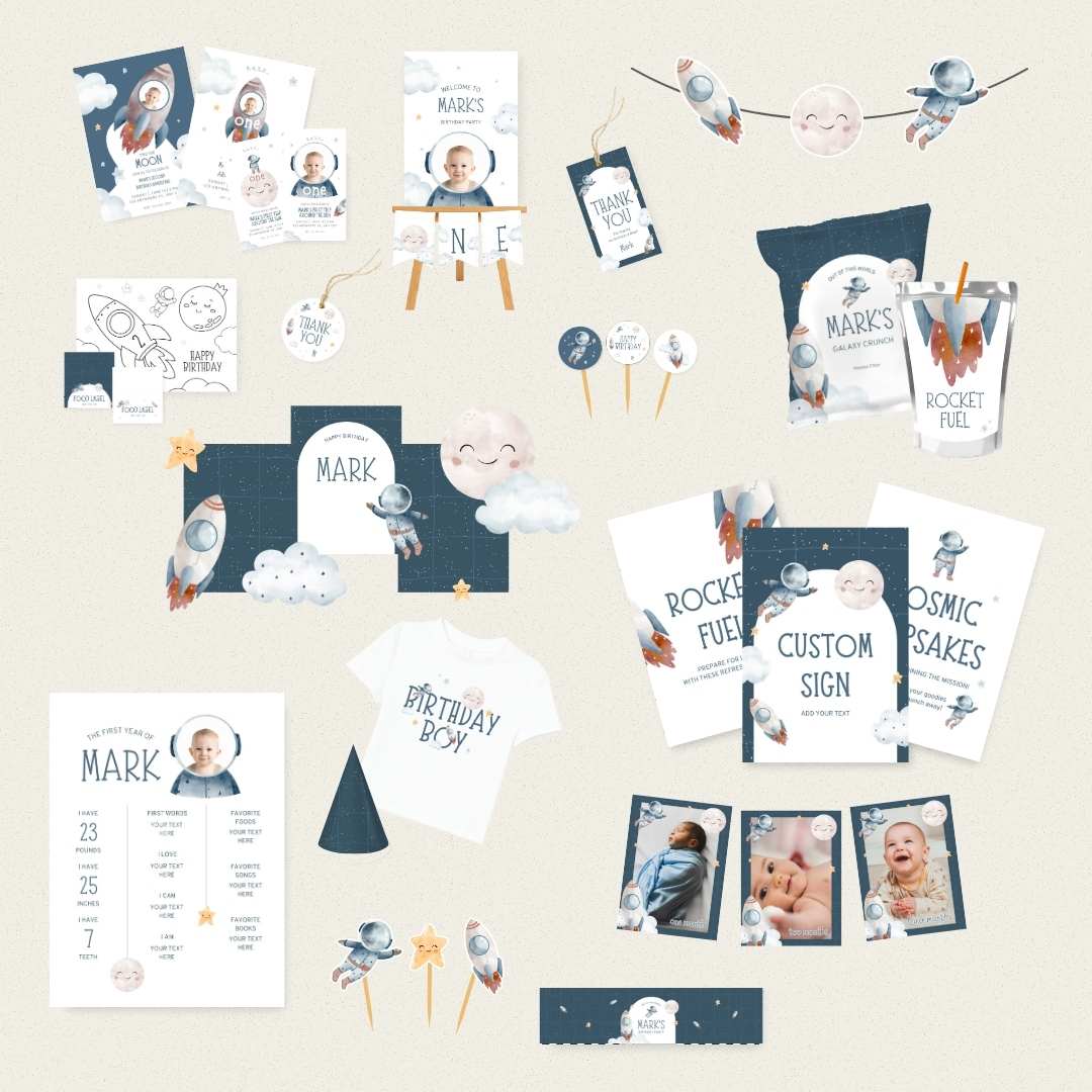 Space Adventure All-in-One Party Bundle